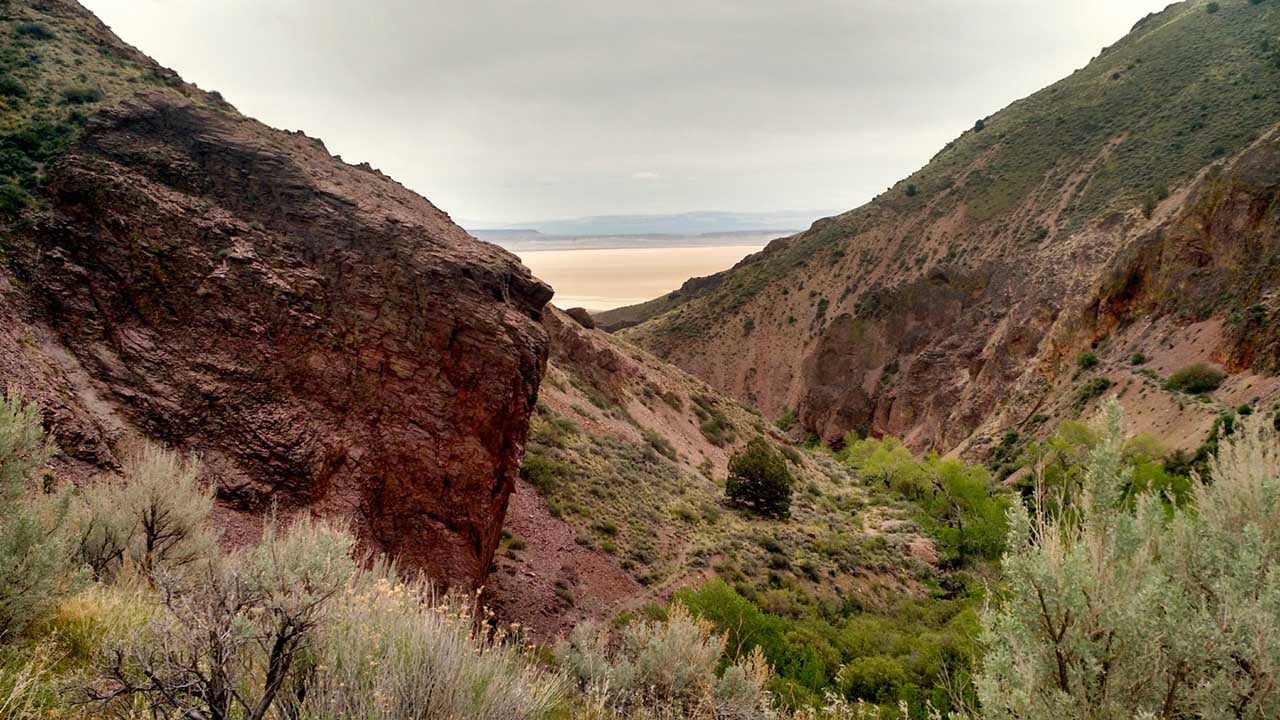 Pike Creek Trail in Alvord Desert Oregon