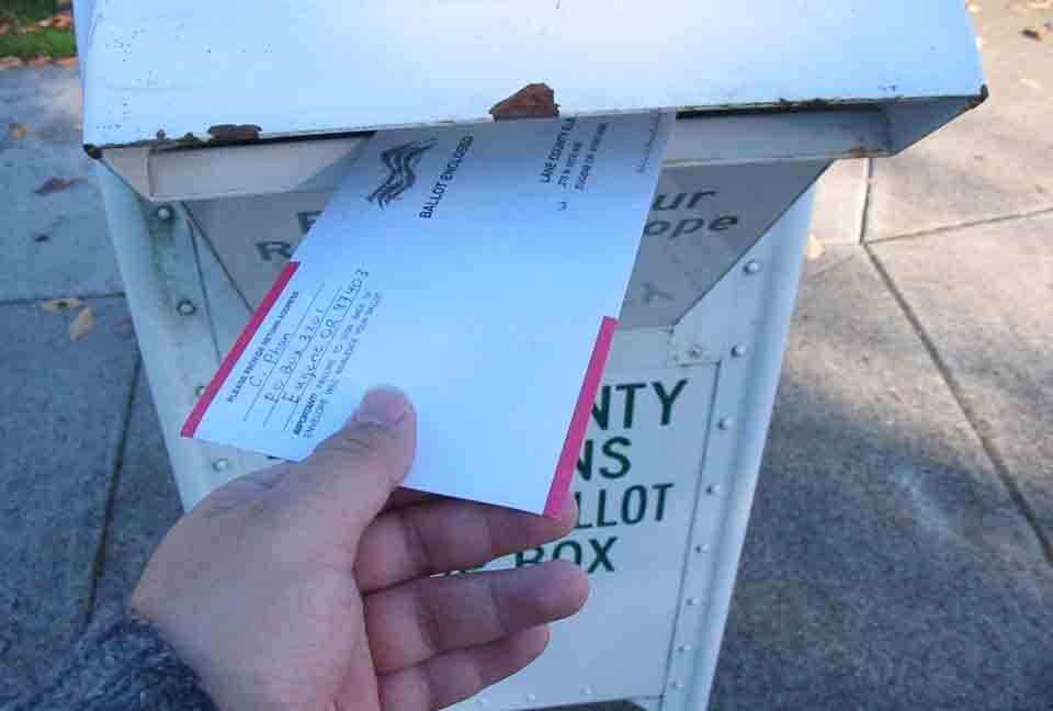 Election ballot