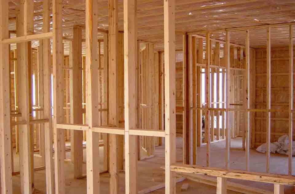 House construction frame - Oregon