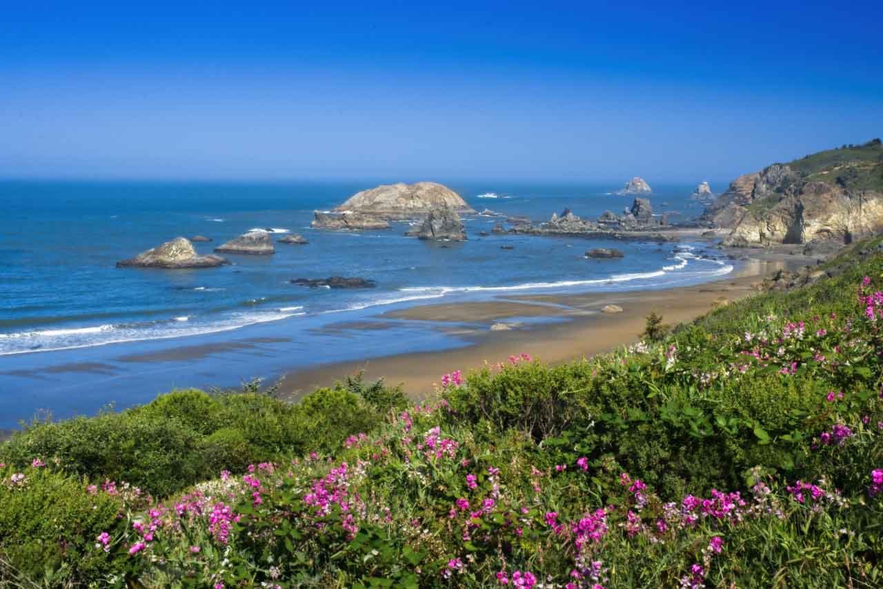 Brookings Beach Oregon Coast