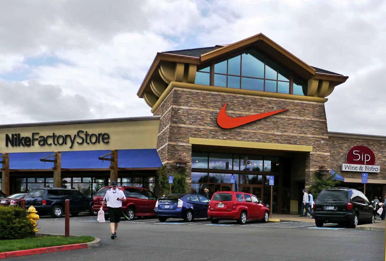 Nike Factory Store in Woodburn, Oregon