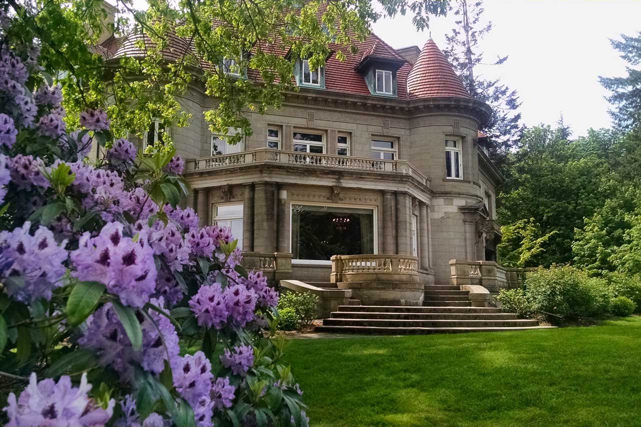 Pittock Mansion in Forest Park - Portland, Oregon
