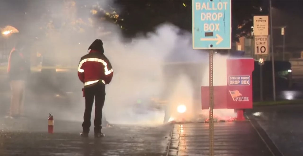 Ballot box security in Oregon