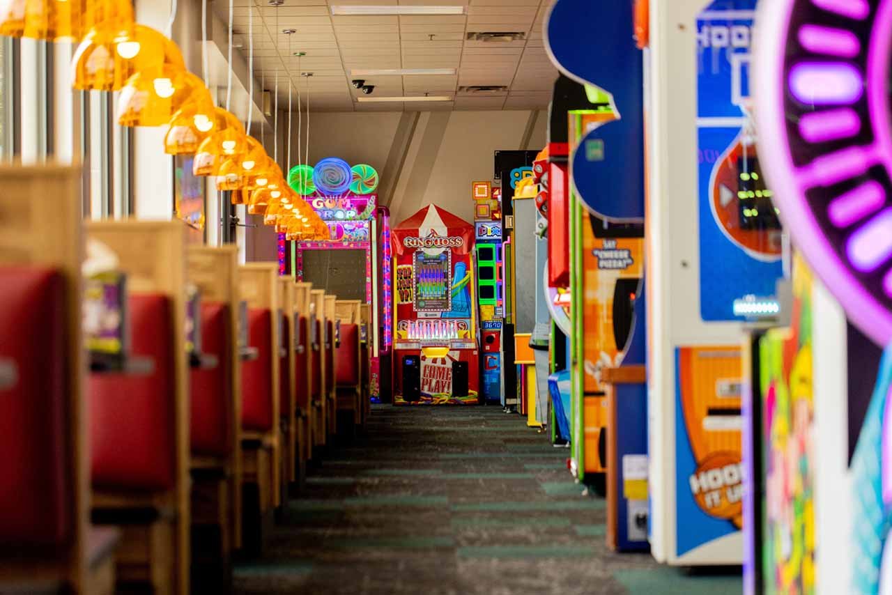 Game room 2, Chuck E. Cheese Opening