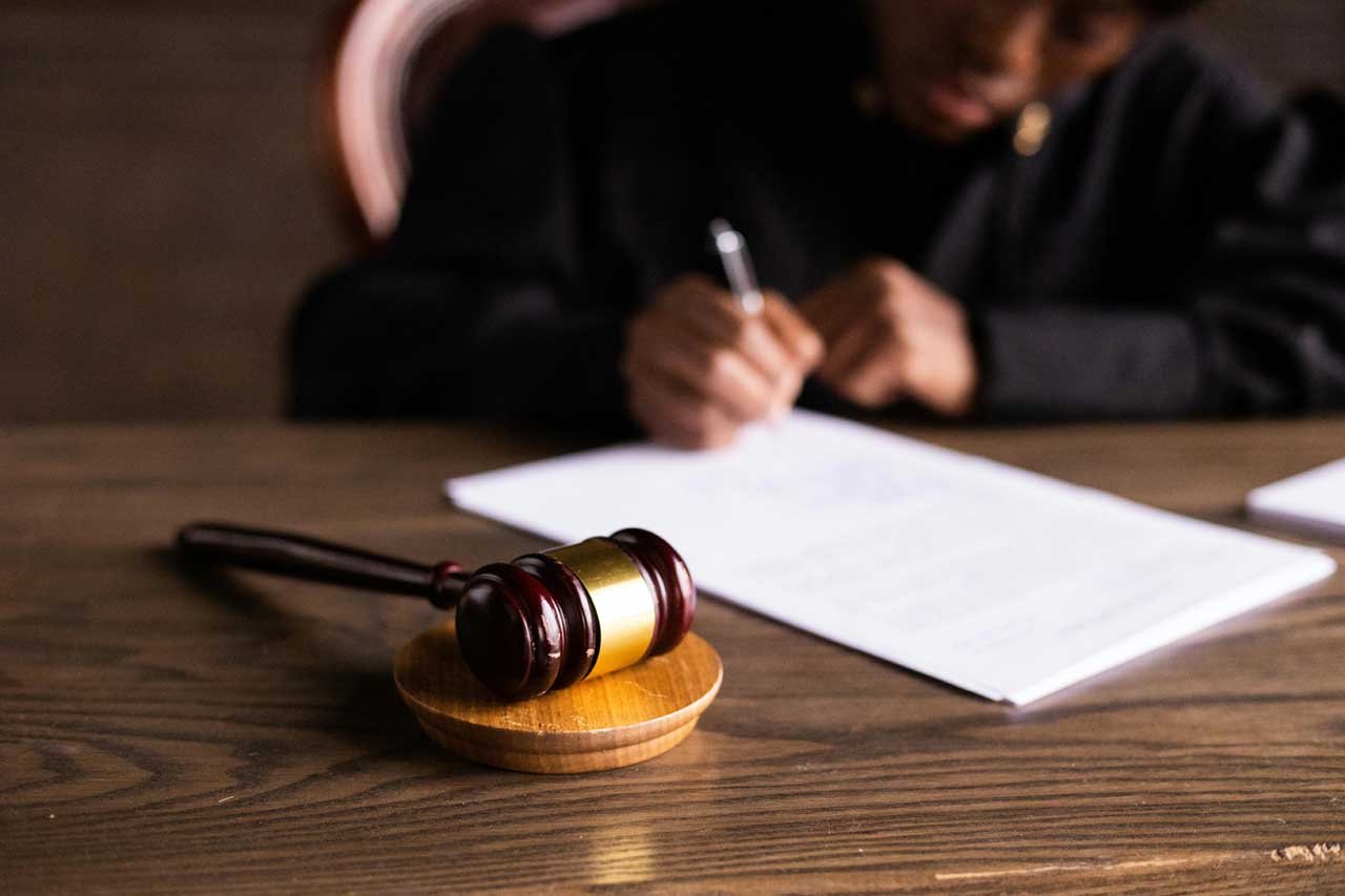 Judge in Oregon Courtroom