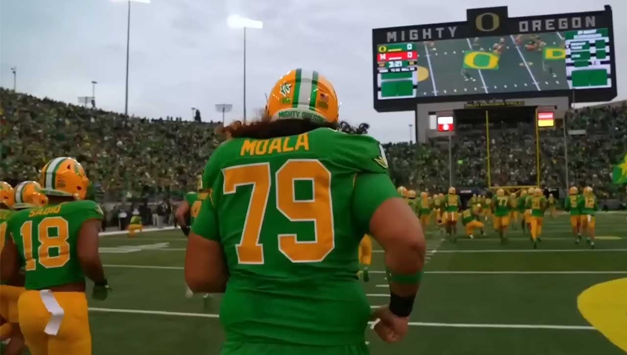 Maryland Terrapins vs. No. 1 Oregon Ducks