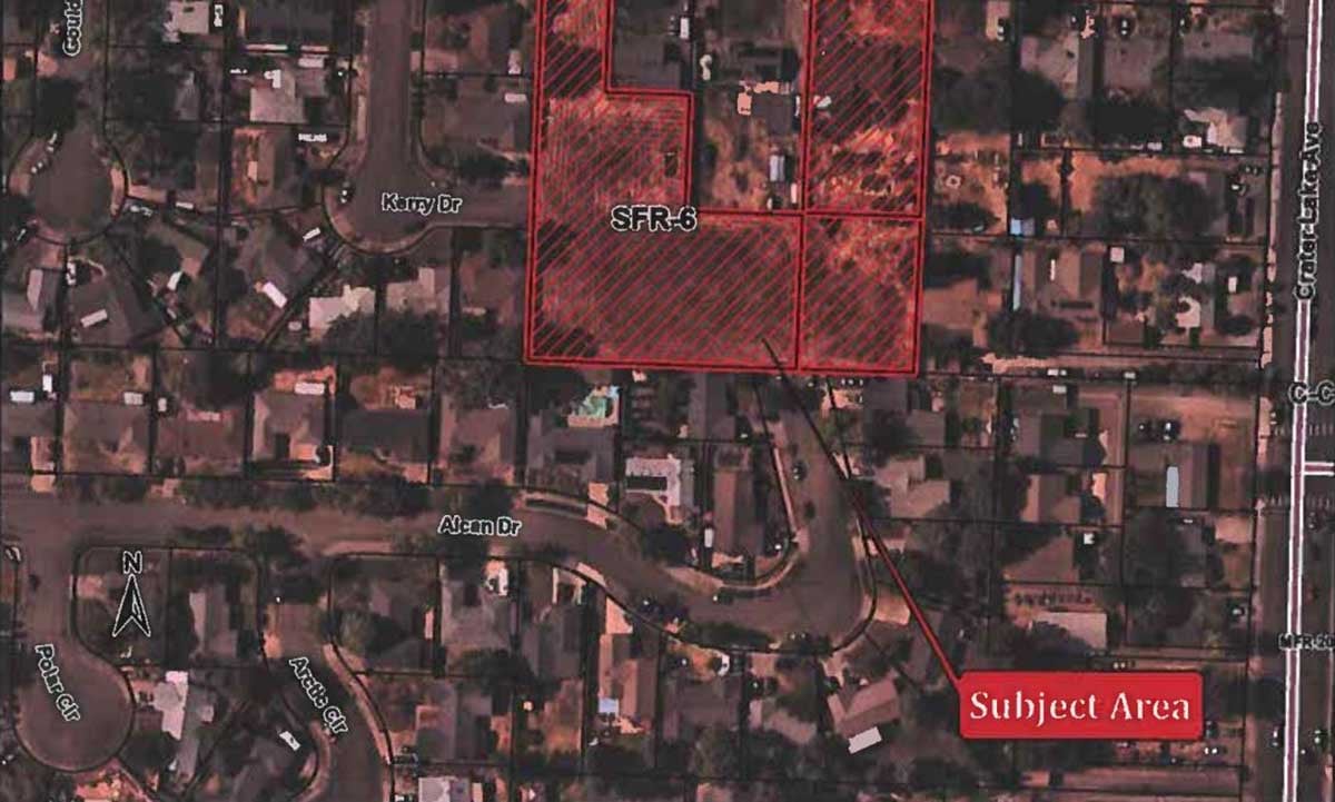 Medford new subdivision