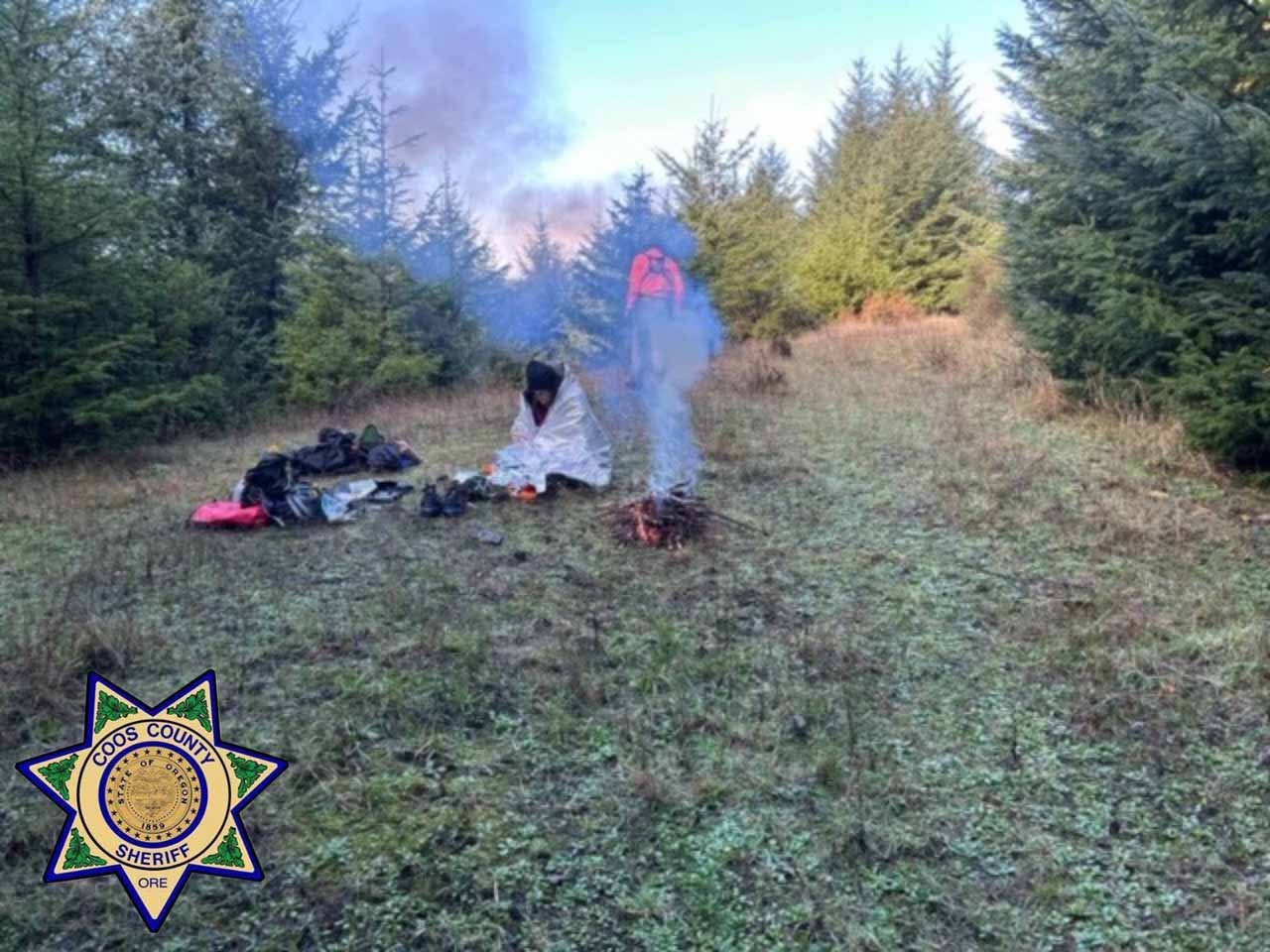 Woman rescued in Coos county