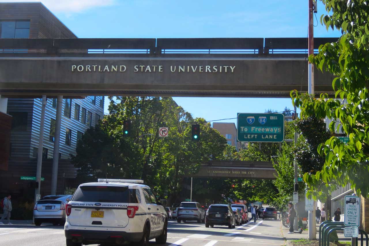 Portland State University in Portland Oregon
