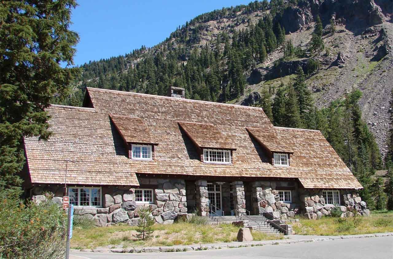 Science and Learning Center at Crater Lake. It used to be the park superintendent's house.