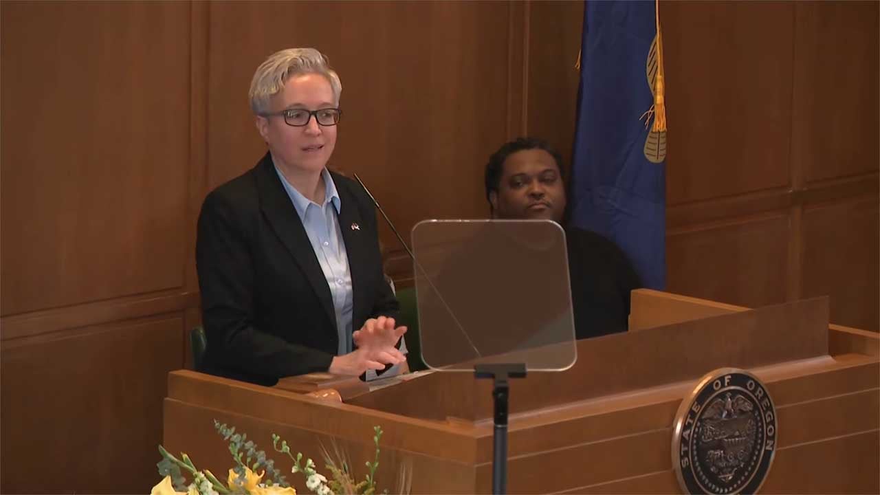 Oregon Gov. Tina Kotek's 2025 State of the State address