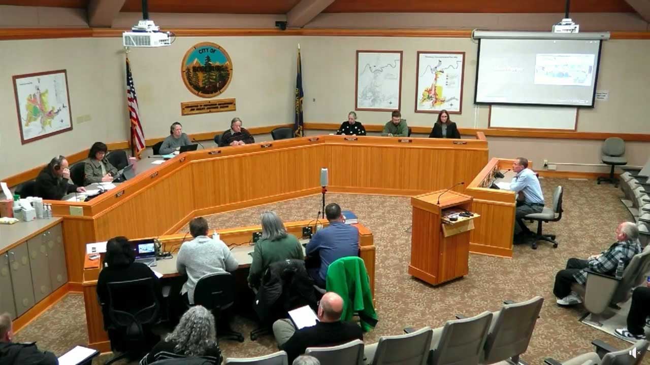 Roseburg city council meeting