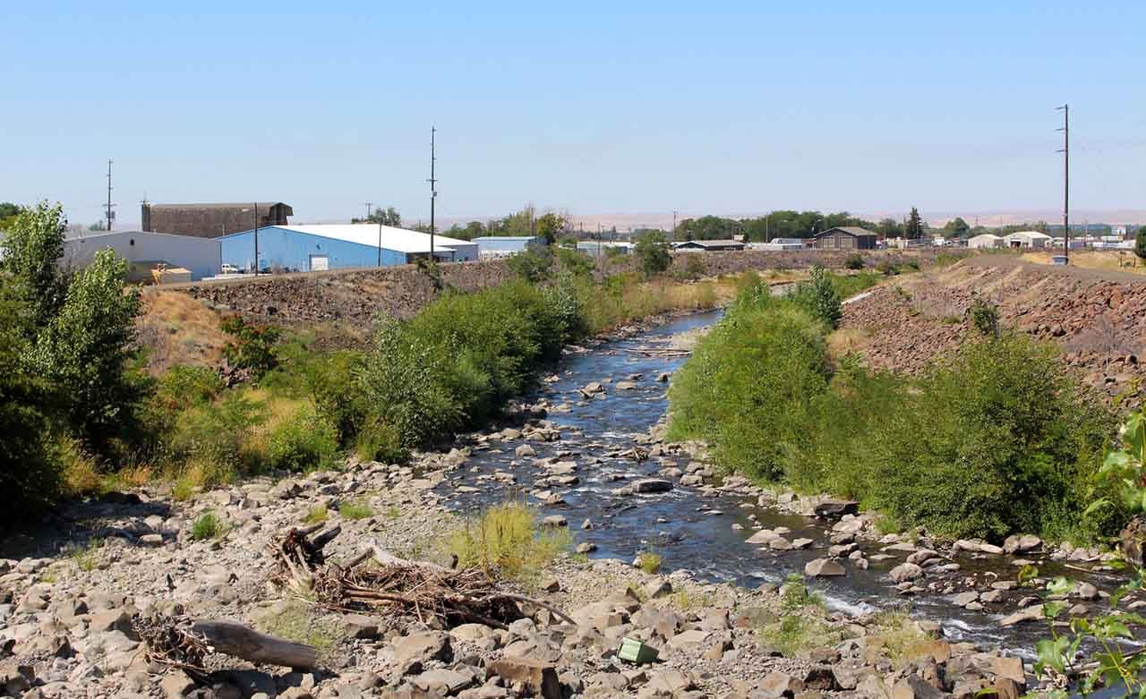 Walla Walla River in Oregon