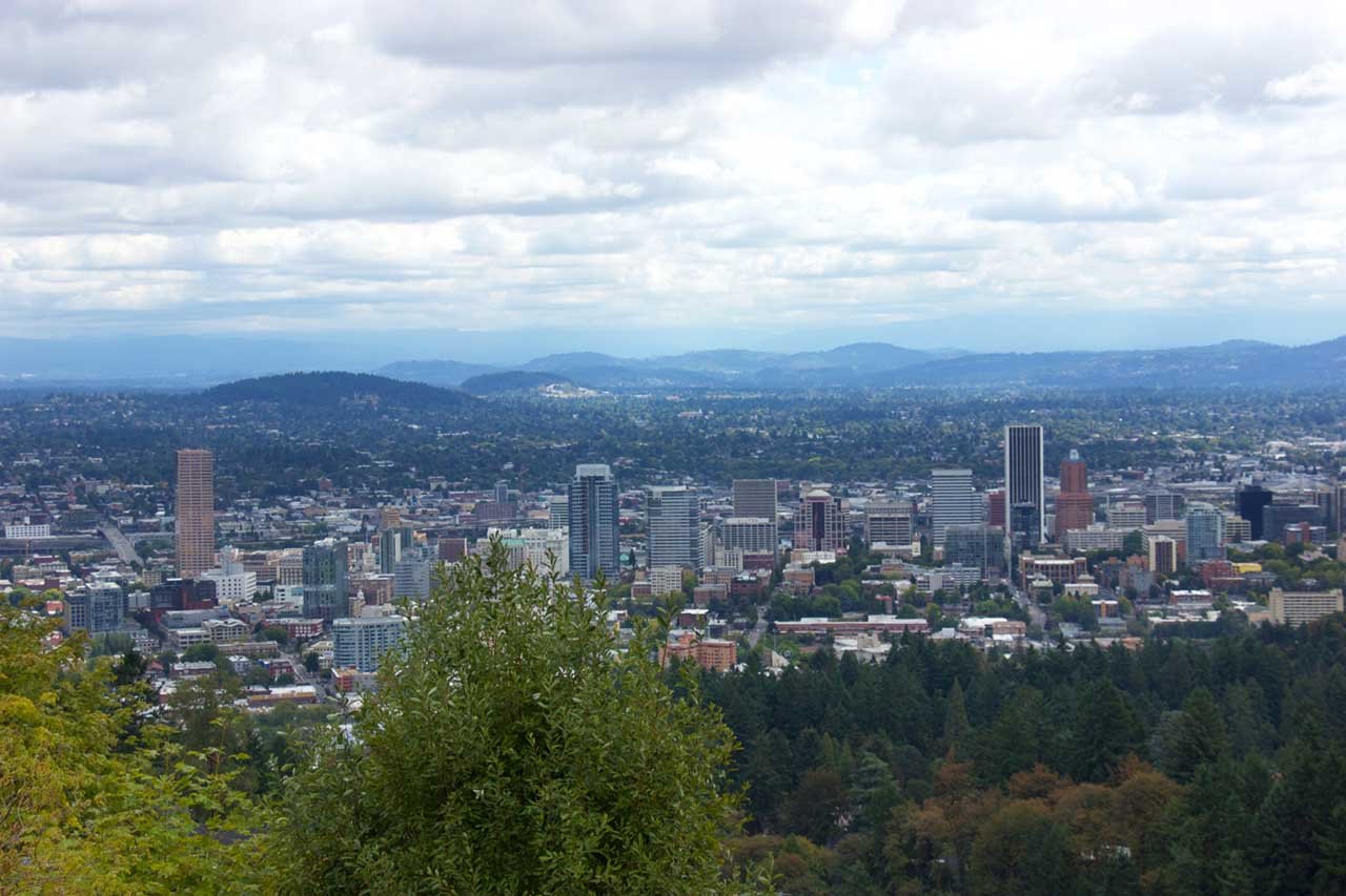Portland View from Pittock Mansion