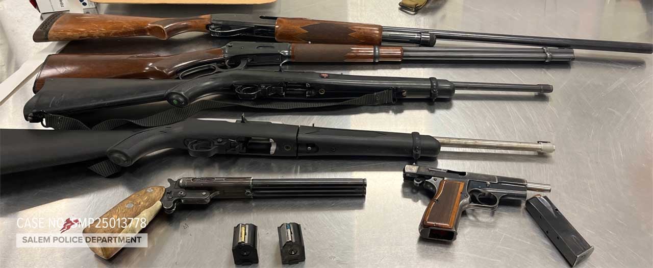 Weapons seized