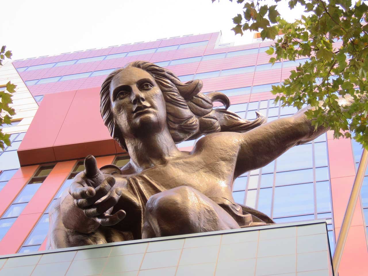 Portlandia Statue on the Portland Building