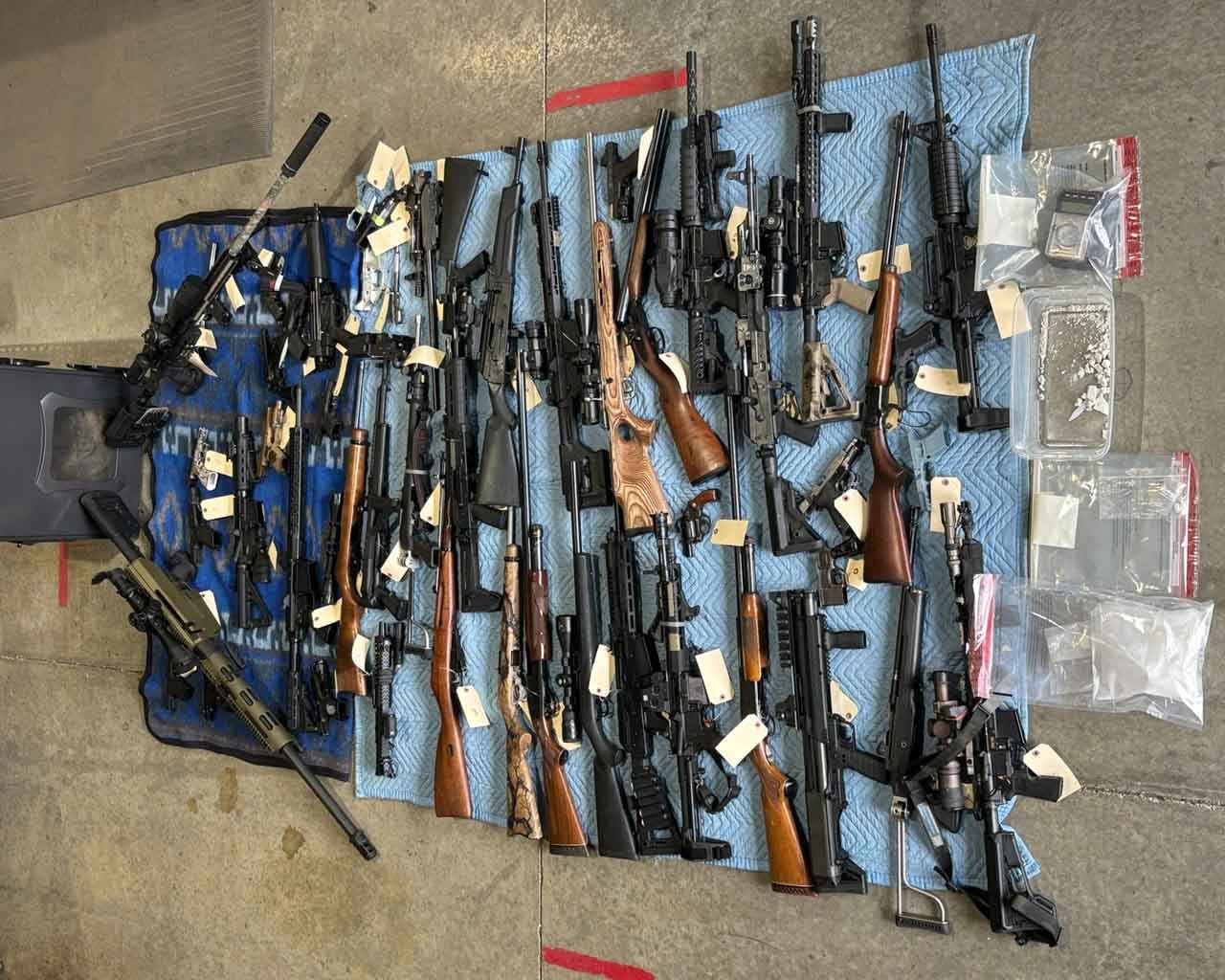 Multi-Agency Operation Arrests Grants Pass Fentanyl Dealer with Illegal Firearms