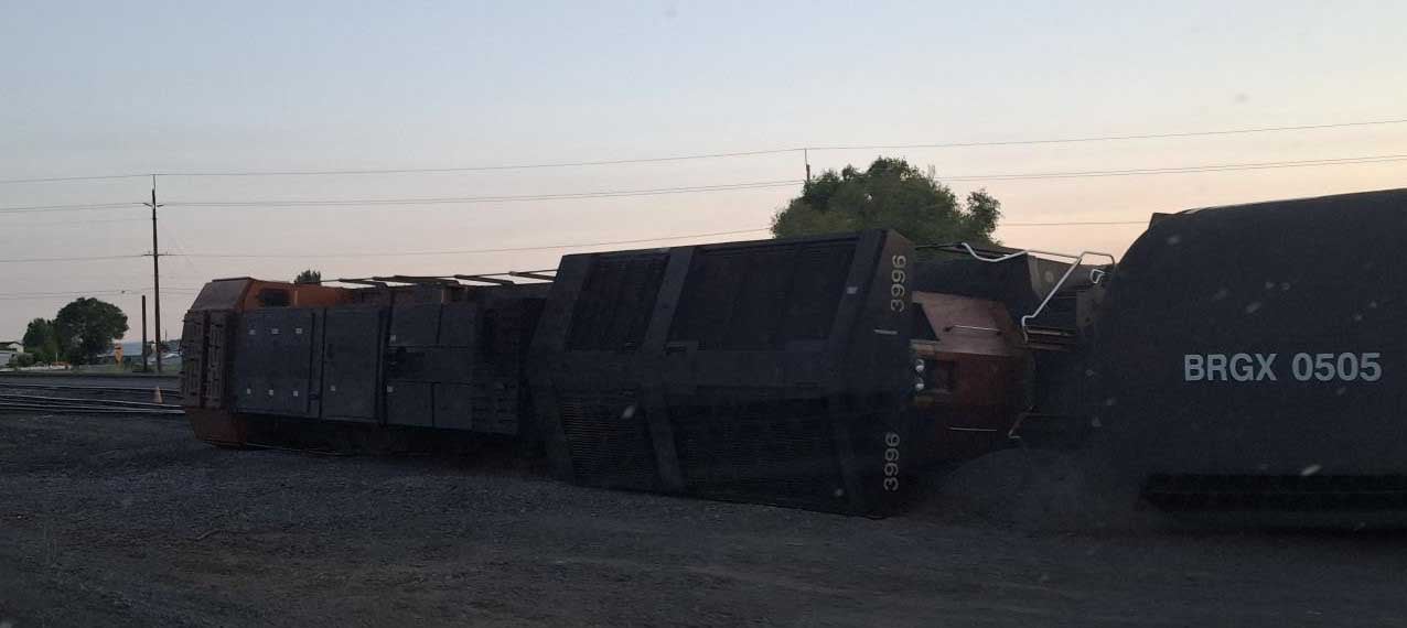 Train derail - Klamath County Sheriff's Office