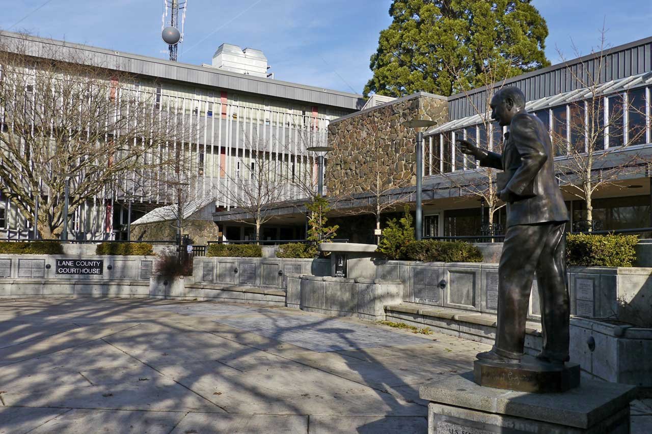 Wayne Morse Free Speech Plaza