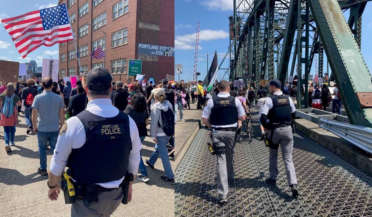 No kings protest portland