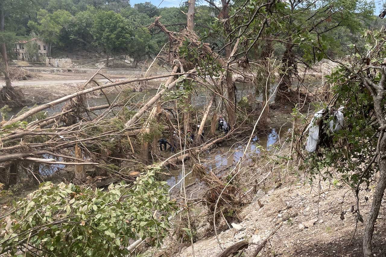 Dogs from the Columbia County Sheriff’s Office Search and Rescue (SAR) program aid in Texas Recovery Efforts