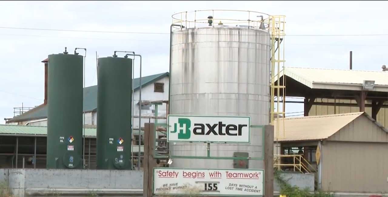 JH Baxter Checmical plant , Eugene Oregon