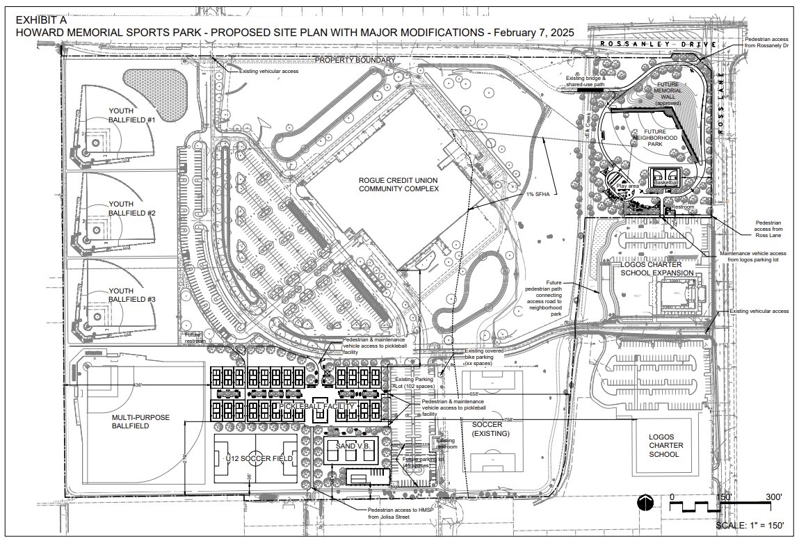 Medford park map