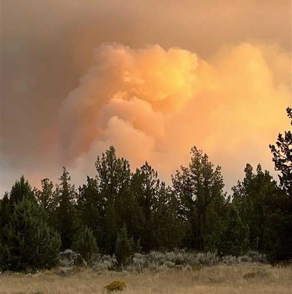 Oregon Flat Fire