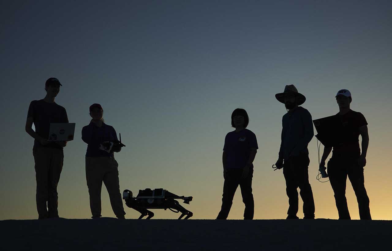 Researchers are teaching robots to walk on Mars