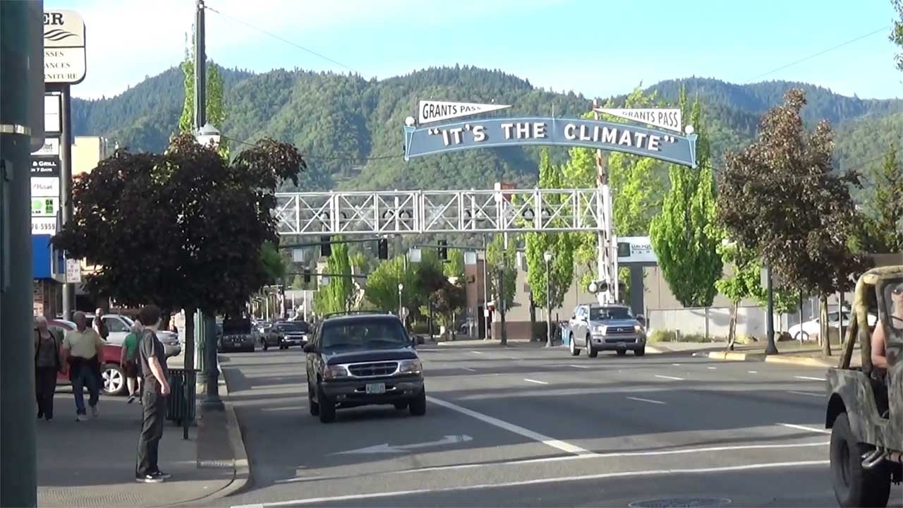 Downtown Grants Pass, Oregon