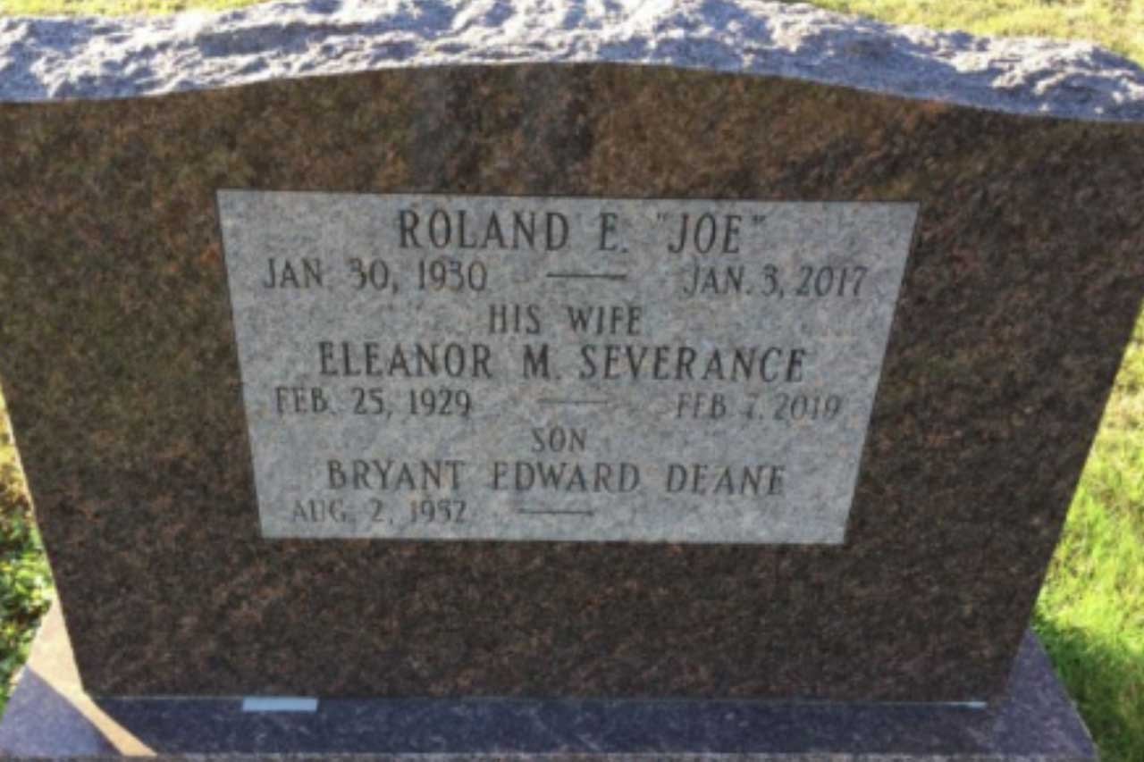 Deane Family Headstone