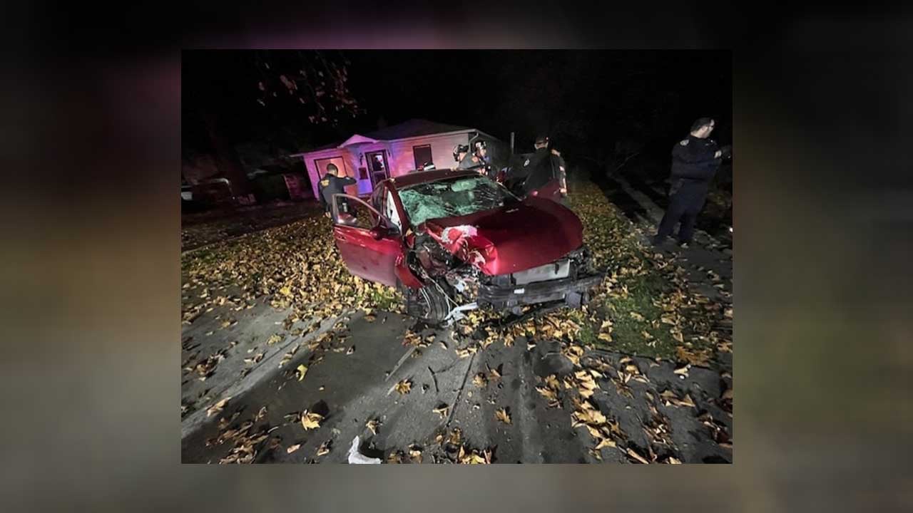 Car crash, Medford, Oregon