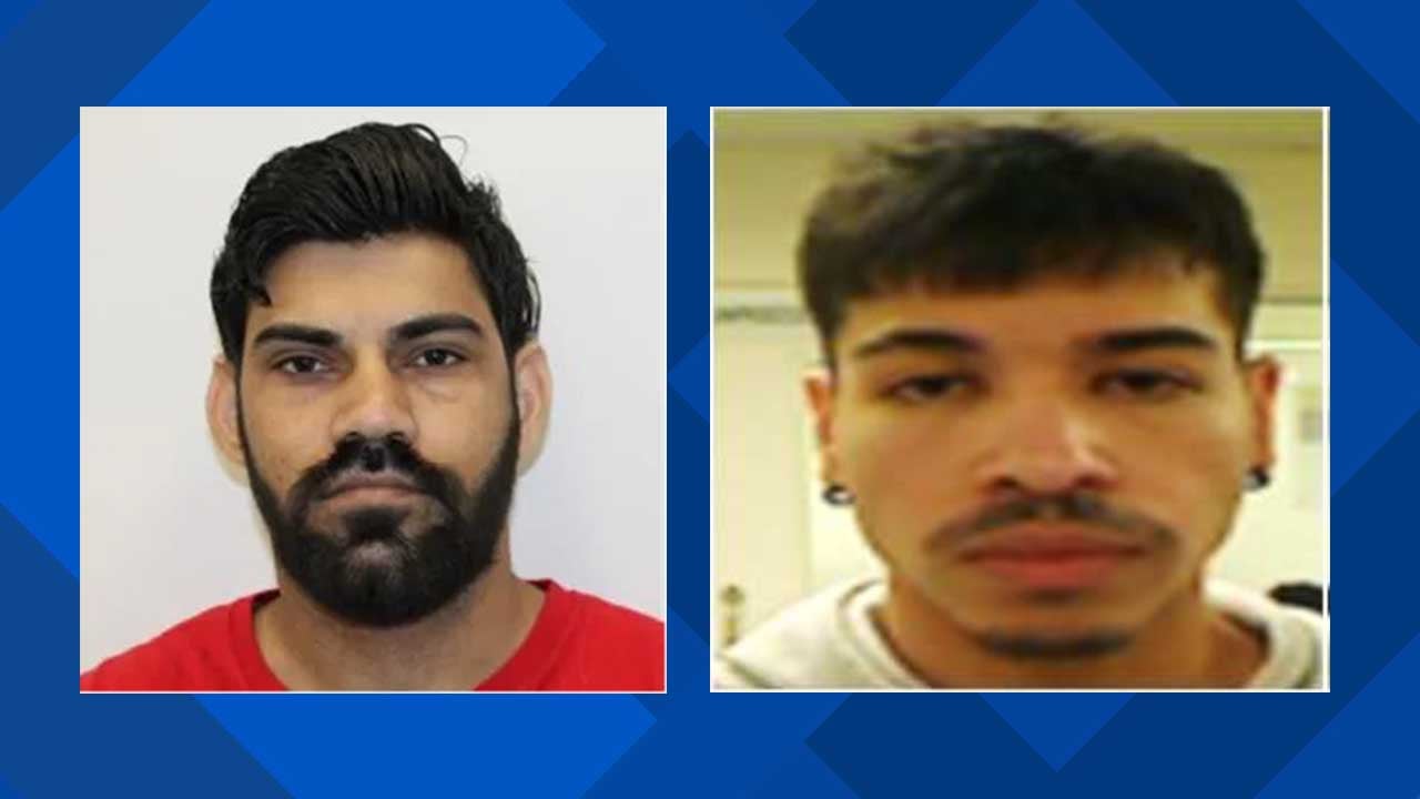 Edwin Rafael Marcano-Marquez to the right, Rajinder Kumar to the left - Ice detainees