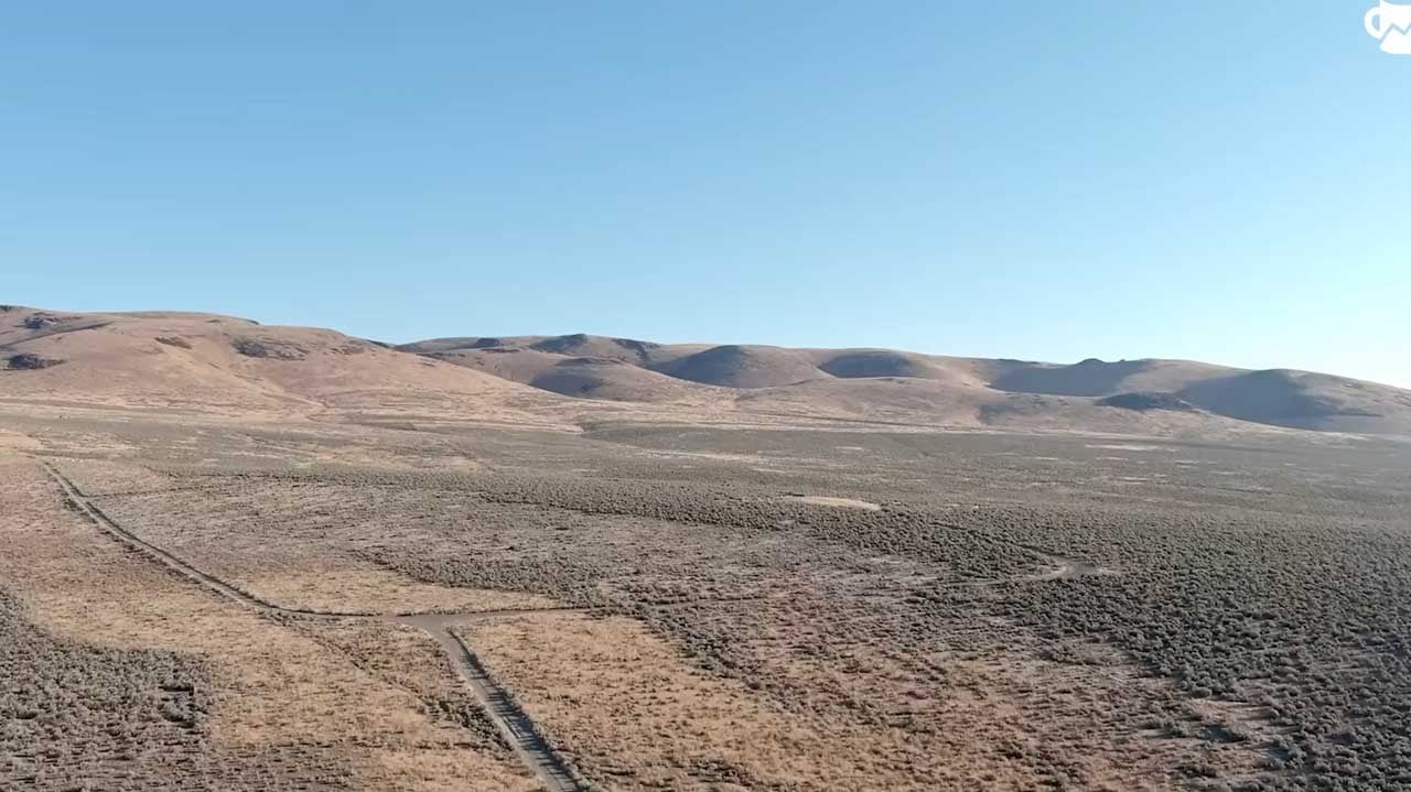 McDermitt Caldera high desert on the Oregon Nevada line