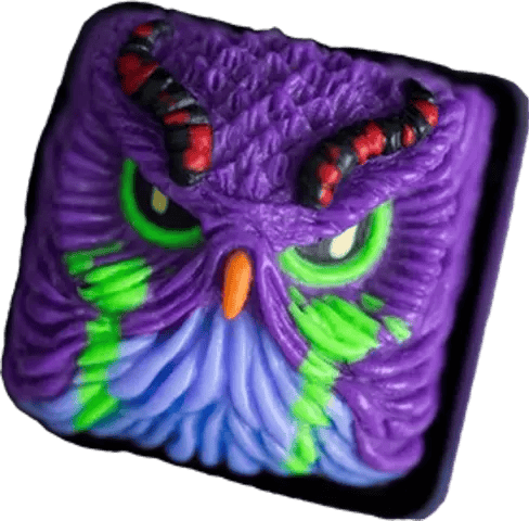 Alpha Keycaps Devoura Evangelion One artisan keycap