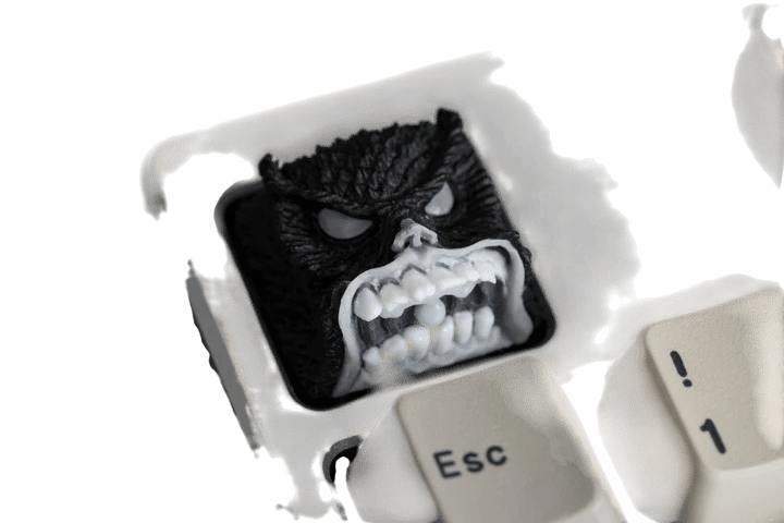 Alpha Keycaps Geekpora Dementor artisan keycap