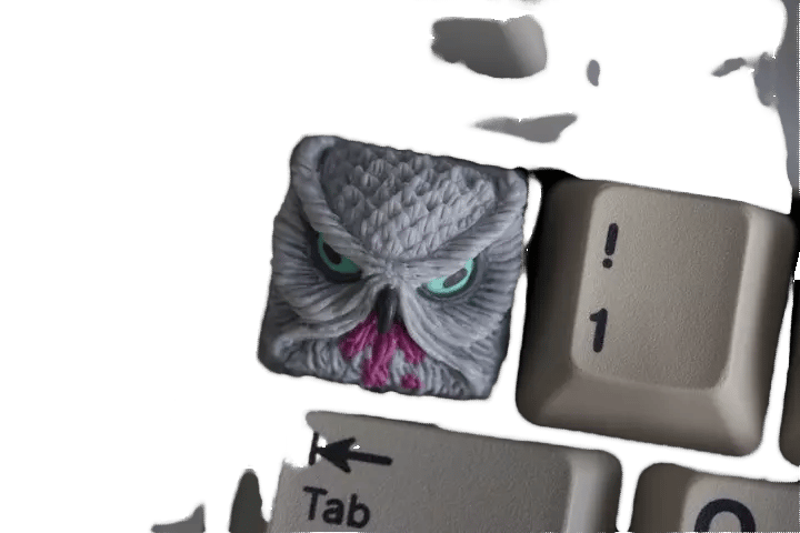 Alpha Keycaps Keypora Hype-boy artisan keycap