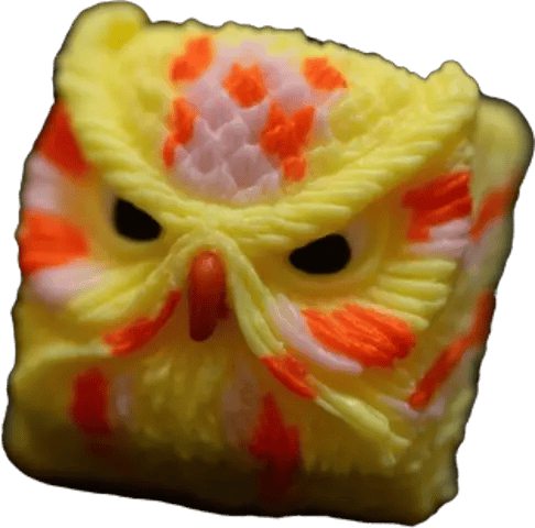 Alpha Keycaps Keypora Moltress artisan keycap