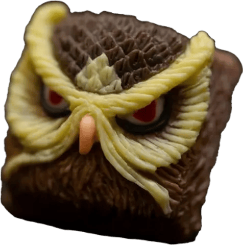 Alpha Keycaps Keypora Noctowl artisan keycap