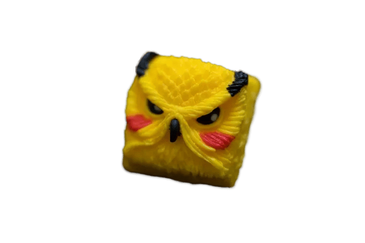 Alpha Keycaps Keypora Pikachu artisan keycap