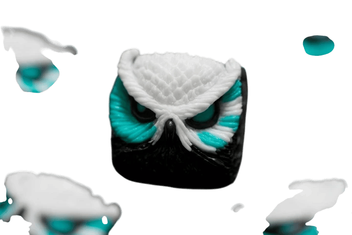 Alpha Keycaps Keypora Sans artisan keycap