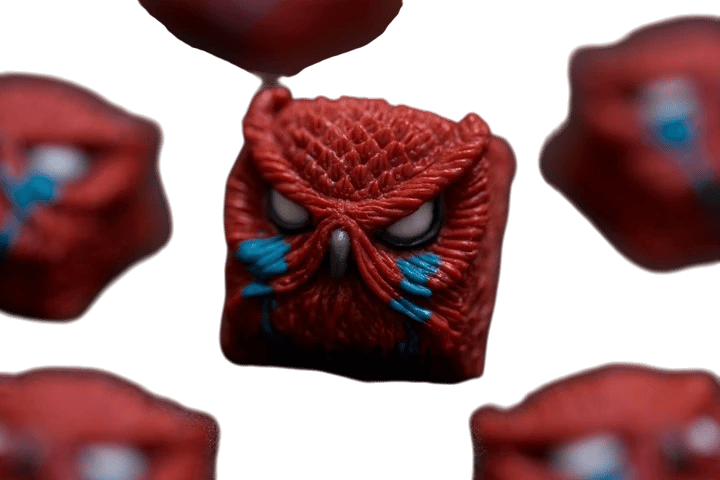 Alpha Keycaps Keypora Spiderverse artisan keycap