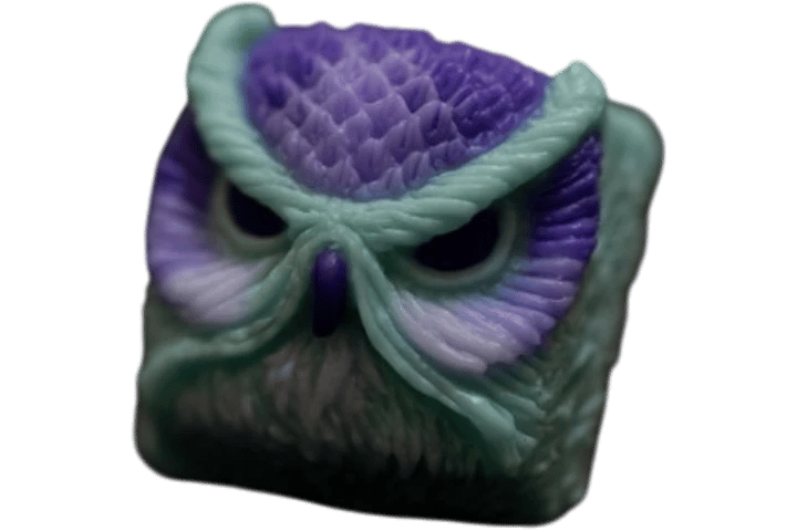 Alpha Keycaps Keypora Undead Lavender artisan keycap