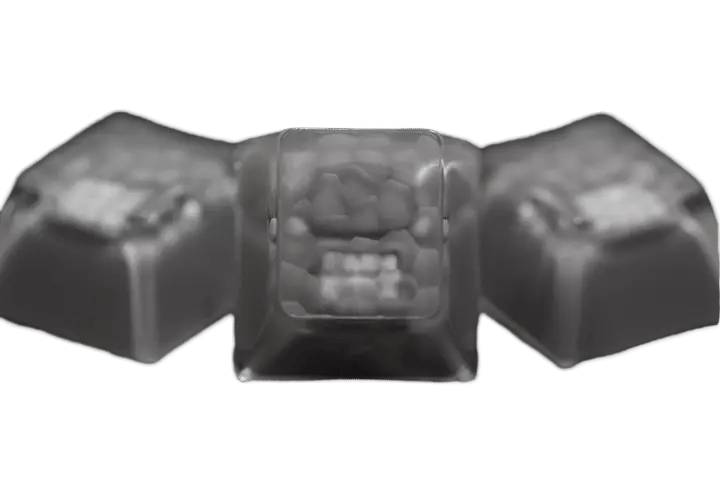 Alpha Keycaps MF Belooga ASCII artisan keycap