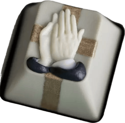 Alpha Keycaps Prayge Cathedra artisan keycap