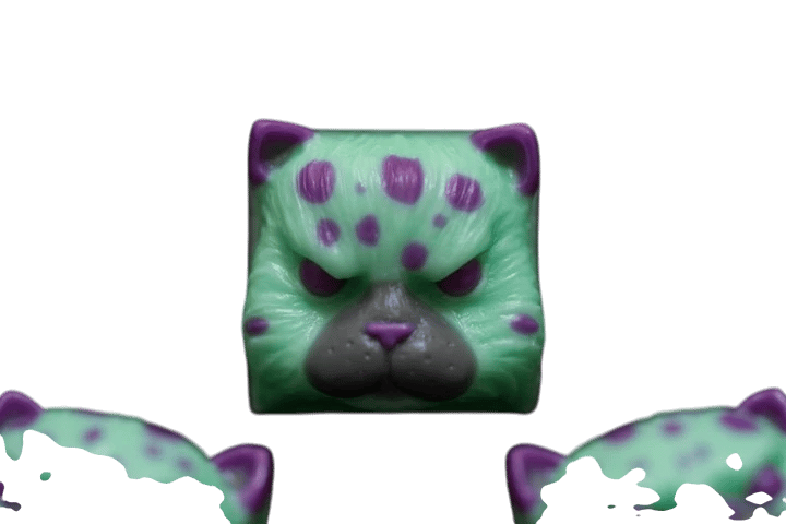 Alpha Keycaps Salvador Hyperlynx artisan keycap
