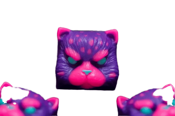 Alpha Keycaps Salvador Lazerpard artisan keycap