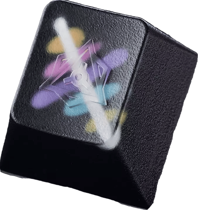 Archetype Logo Blank Sombra artisan keycap