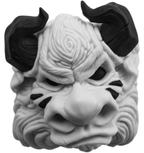 Artkey Bull v2 BoW artisan keycap