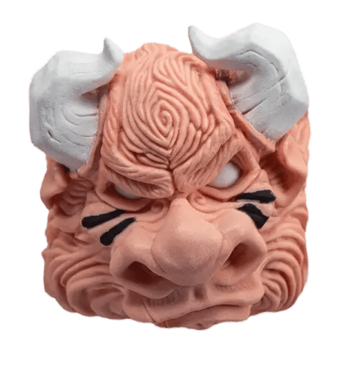 Artkey Bull v2 Olivia artisan keycap